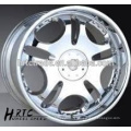 HRTC Durable replica chrome car wheel rim14~16 inch 5 hole wheel rim